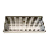 Micro Matic DP-820D-16 - Drip Tray Trough, Surface Mount, 16"W X 8"D X 3/4"H