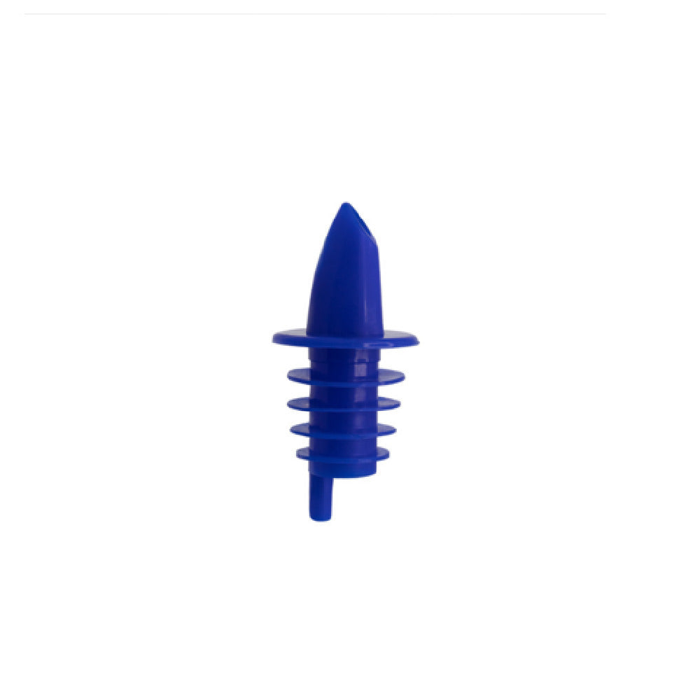 CAC China LQPR-P2BL Liquor Pourer Plastic Blue
