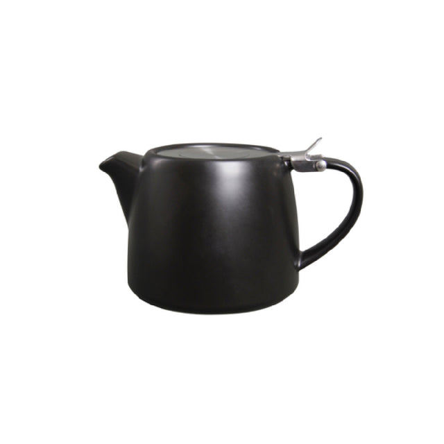 Palate & Plate BK-1014 - Teapot, 18 Oz, Black Matte Color