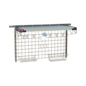 Metro SW-1848S4-30-SINK - SmartWall Life Complete Kit For Sinks, One-shelf, Type 304 Stainless Steel Components: Wall Track