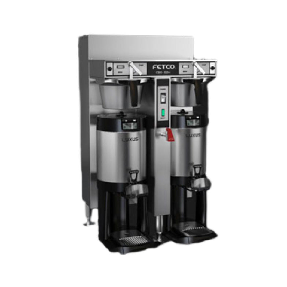Fetco C52206MIP IP44 Maritime Series Coffee Brewer Twin 1-1/2 Gallon Capacity