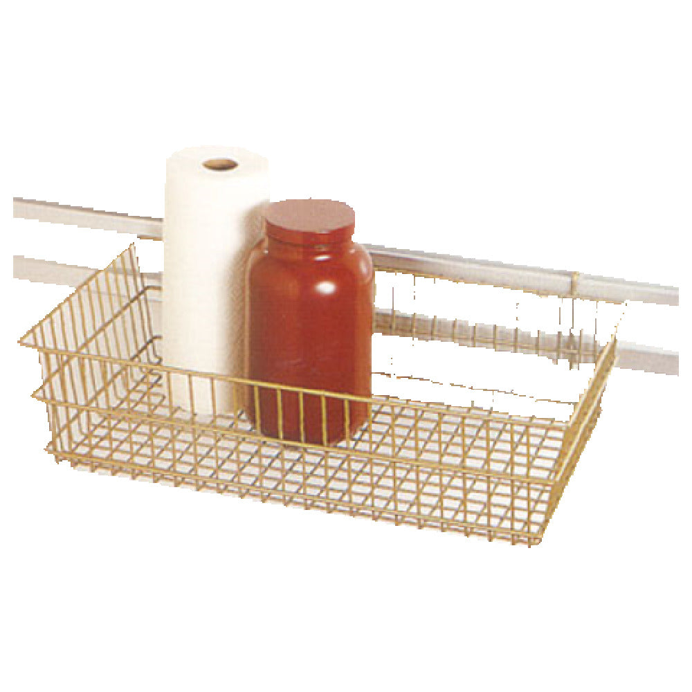 SPG GB12106E - ISS™ Wall Trax™ Grid Basket, 12" X 10" X 6", Grey Bond® Finish