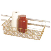 SPG GB12106E - ISS™ Wall Trax™ Grid Basket, 12" X 10" X 6", Grey Bond® Finish