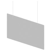 BK Resources PPE-SB-H-2448 Safety Shield/Sneeze Guard Hanging 47-1/2"W X 23-1/2"H