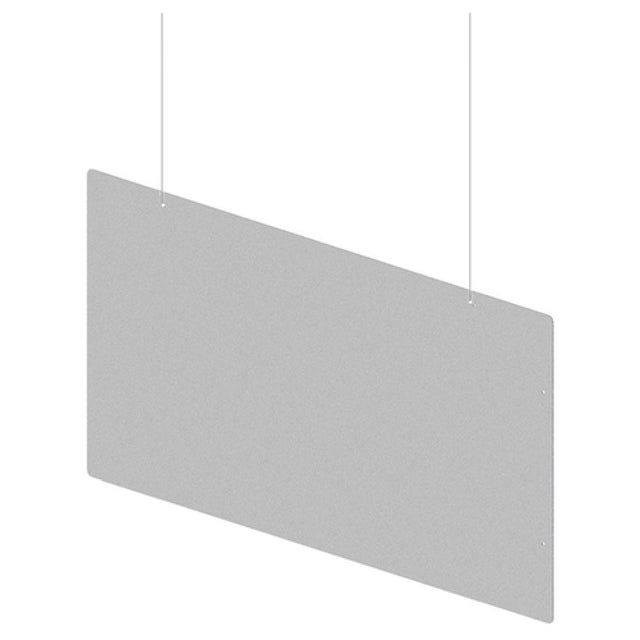 BK Resources PPE-SB-H-2448 Safety Shield/Sneeze Guard Hanging 47-1/2"W X 23-1/2"H