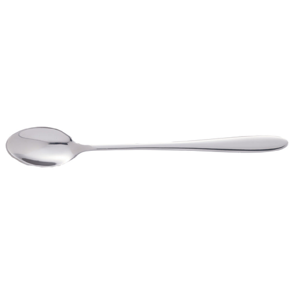 International Tableware LU-115 Ice Tea Spoon 7-1/4"L Stainless Steel 18/0 Mirror Finish