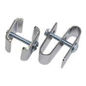 Quantum EP-CLIPCS - Security S-Hook, Chrome Plated Finish, Pack Of 2