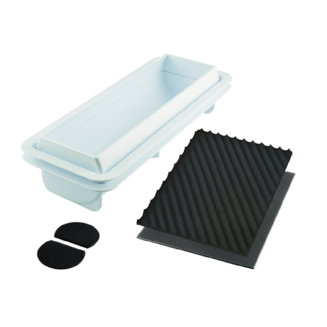 Louis Tellier KIT SPIRAL ROLL Mould Set Includes: Silicone Mould Tritan Mould