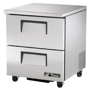 True Refrigeration TUC-27F-D-2-HC Undercounter Freezer 10°F (2) Drawers Each