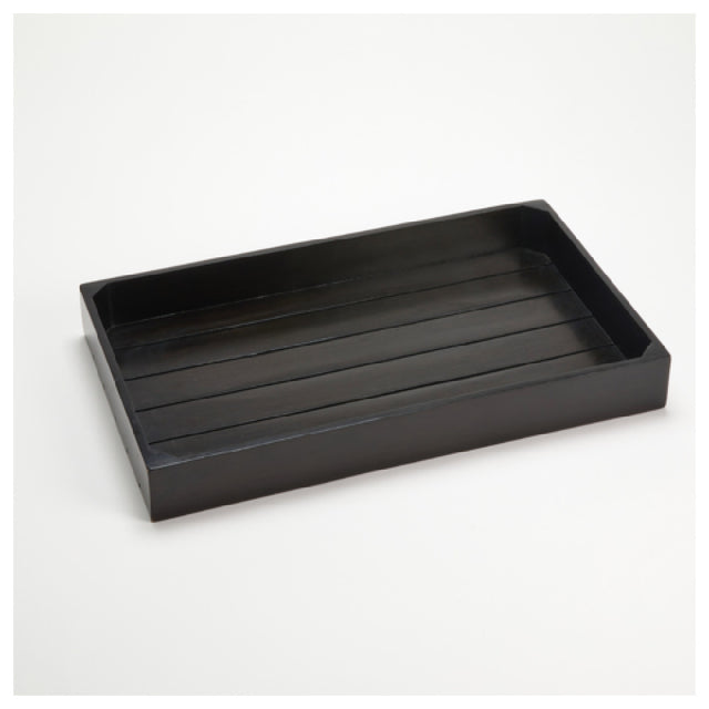 American Metalcraft MW2012 Wooden Crate Espresso Full Size