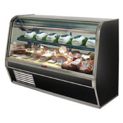 Howard-McCray SC-CDS32E-6C-LED Curved Glass Deli Meat & Cheese Service Case 74"W