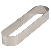 JB Prince M691 Ring Mold 5-3/4"L X 1-3/8"W X 3/4"H Oblong