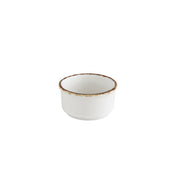 Fortessa TC.590145.4 Spice Salt Ramekin/Butternap 2.75" (7cm) 2.5 Oz. White