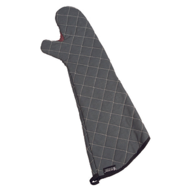 San Jamar 800FG24-BK BestGuard™ Oven Mitt 24" Temperature Range Up To 450° F (232° C) For 30 Seconds