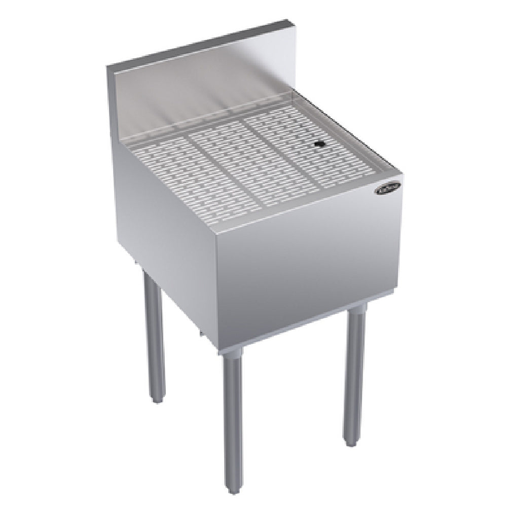 Krowne KR19-GS18 Royal Series Underbar Drainboard Free Standing 18"W X 19"D
