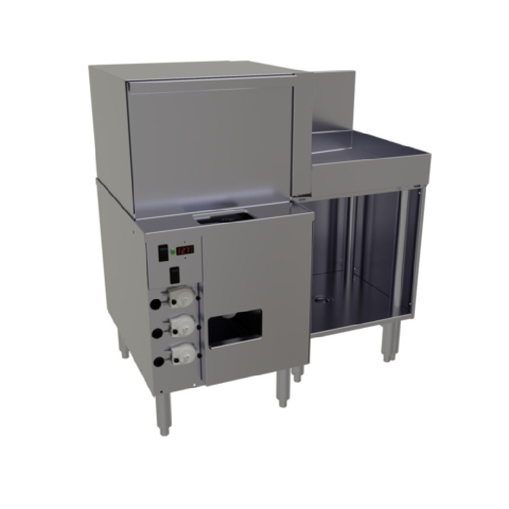 Glastender GT-18+1R Glasswasher Station Front-to-side Pass-thru 36"W X 24"D O.A.