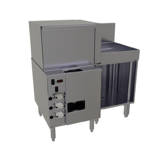 Glastender GT-18+1R Glasswasher Station Front-to-side Pass-thru 36"W X 24"D O.A.