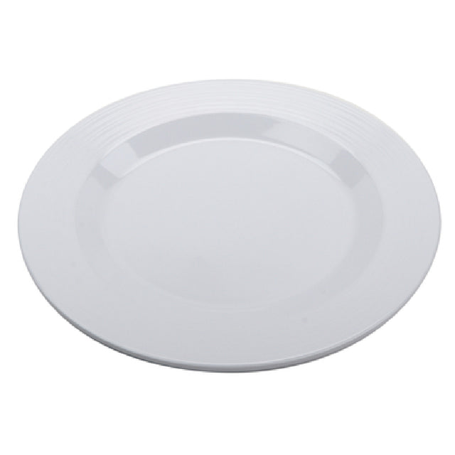 GET Enterprises PT-12-MN-W Minski™ Plate 12-1/2" Dia. Round
