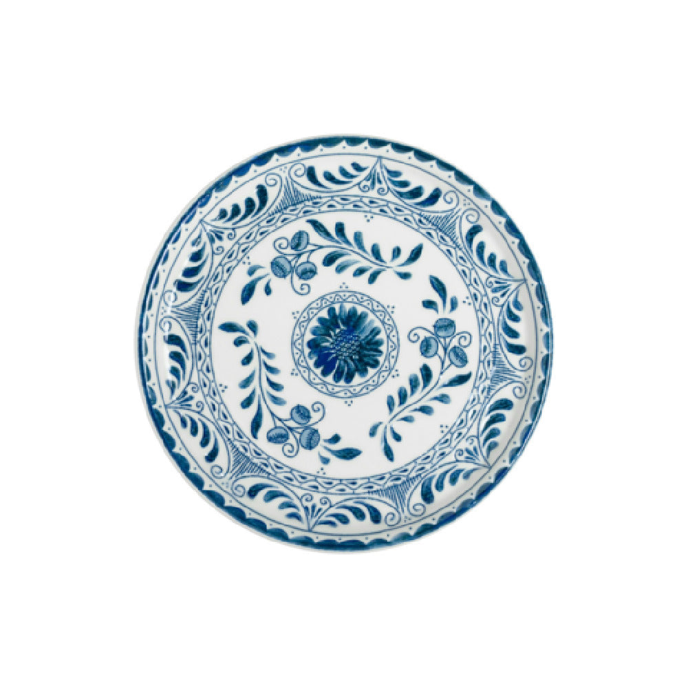 Steelite A102P803 Plate 7.5" Talavera Motiva Blue