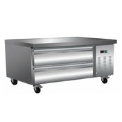 Hubert 69K-126 - Kratos® Central Exclusive 48" Refrigerated Chef Base, 6. 5 Cubic Ft. Capacity