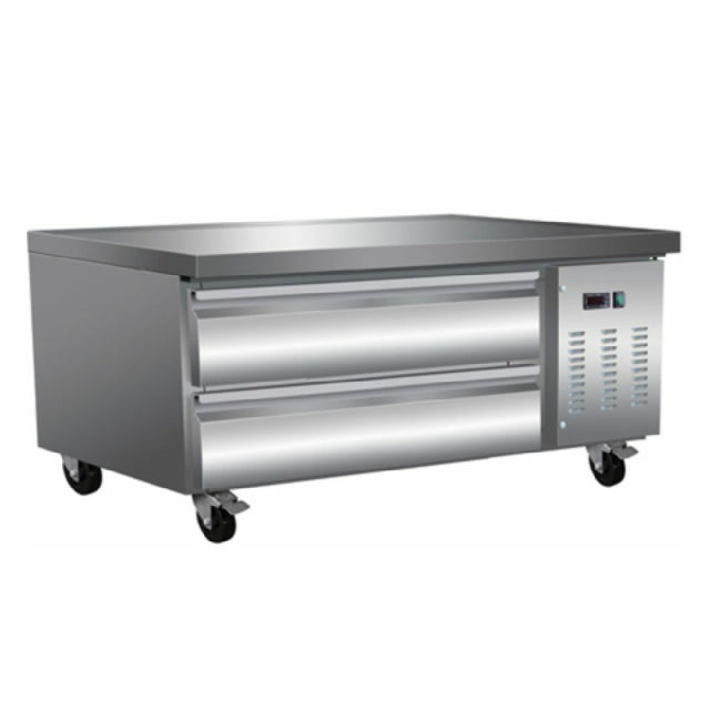 Hubert 69K-126 - Kratos® Central Exclusive 48" Refrigerated Chef Base, 6. 5 Cubic Ft. Capacity