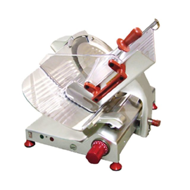 Omcan 31438 (MS-IT-0330-F) Trento Meat Slicer Gear Driven Manual Feed