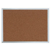Aarco DB1824 Bulletin Board 24"W X 18"H Natural Pebble Grain Cork