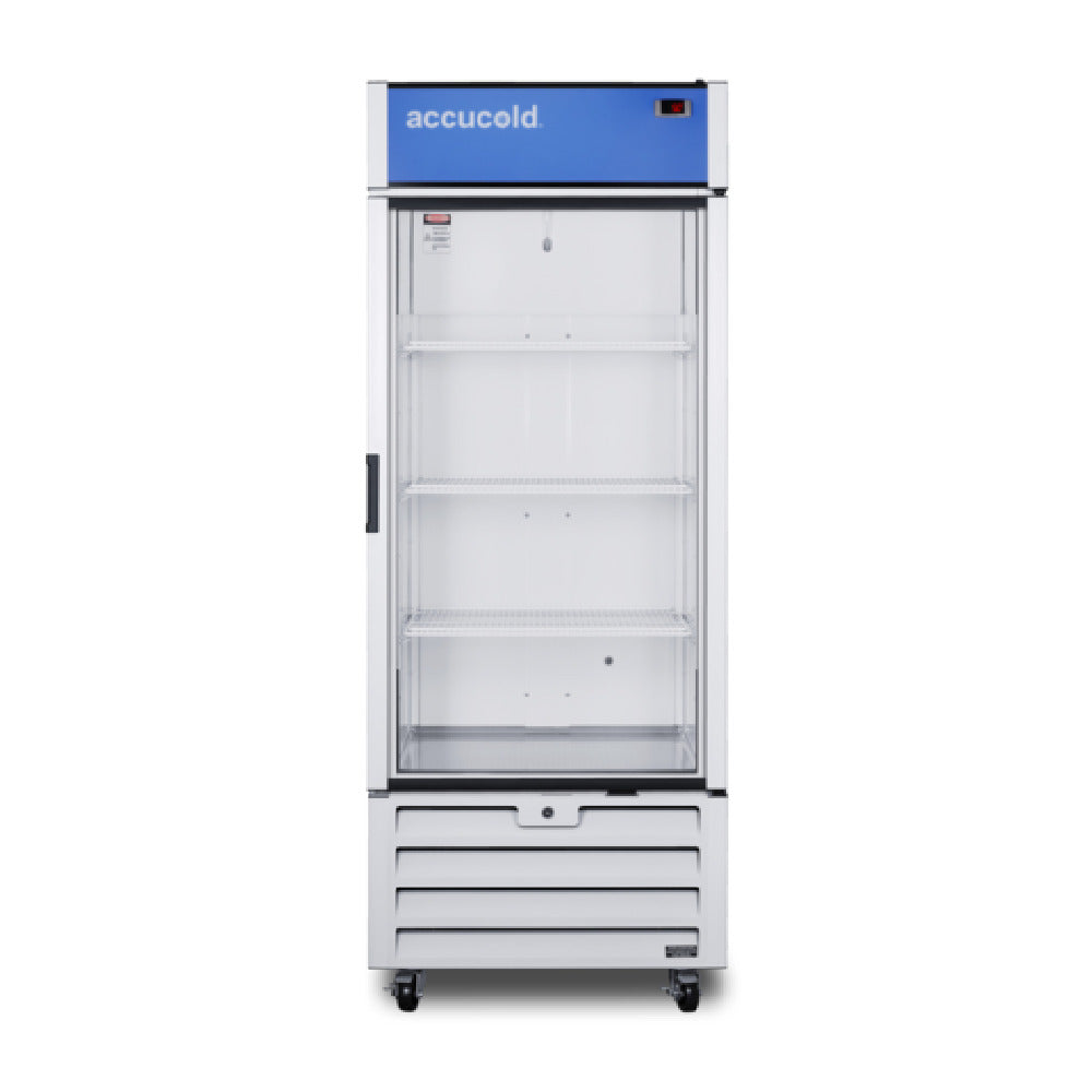 Summit SCR1802G Beverage Refrigerator 30" Wide 16.26 Cu.ft. Capacity