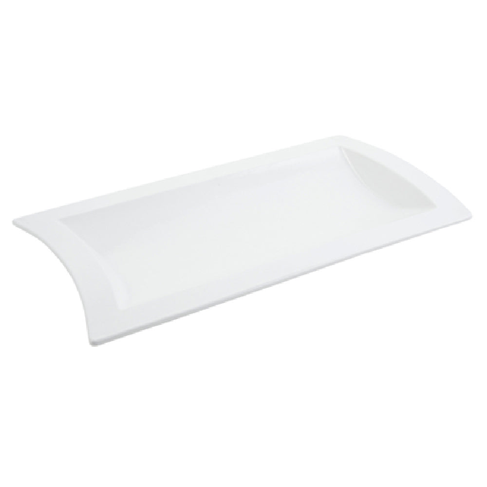 Bon Chef 70031TANGREVISION Futura Platter 12-3/4" X 21-7/8" Aluminum With Sandstone