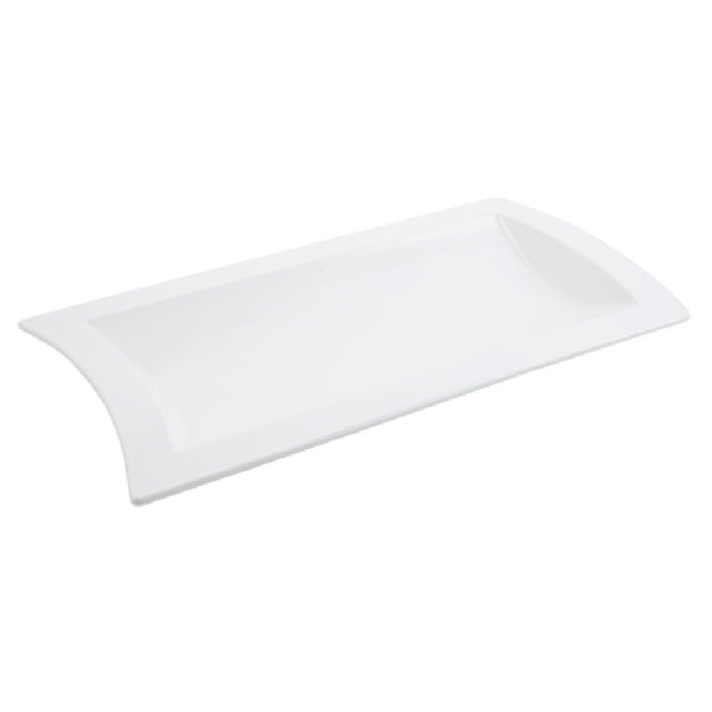 Bon Chef 70031TANGREVISION Futura Platter 12-3/4" X 21-7/8" Aluminum With Sandstone