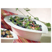 Bon Chef 70073DUSTYR Futura2 Platter 20" L X 10" W X 4" H Tear Drop