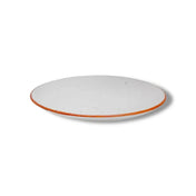 By The Earth Living DW006 Dinner Plate 10" Dia. Speckled With Rim