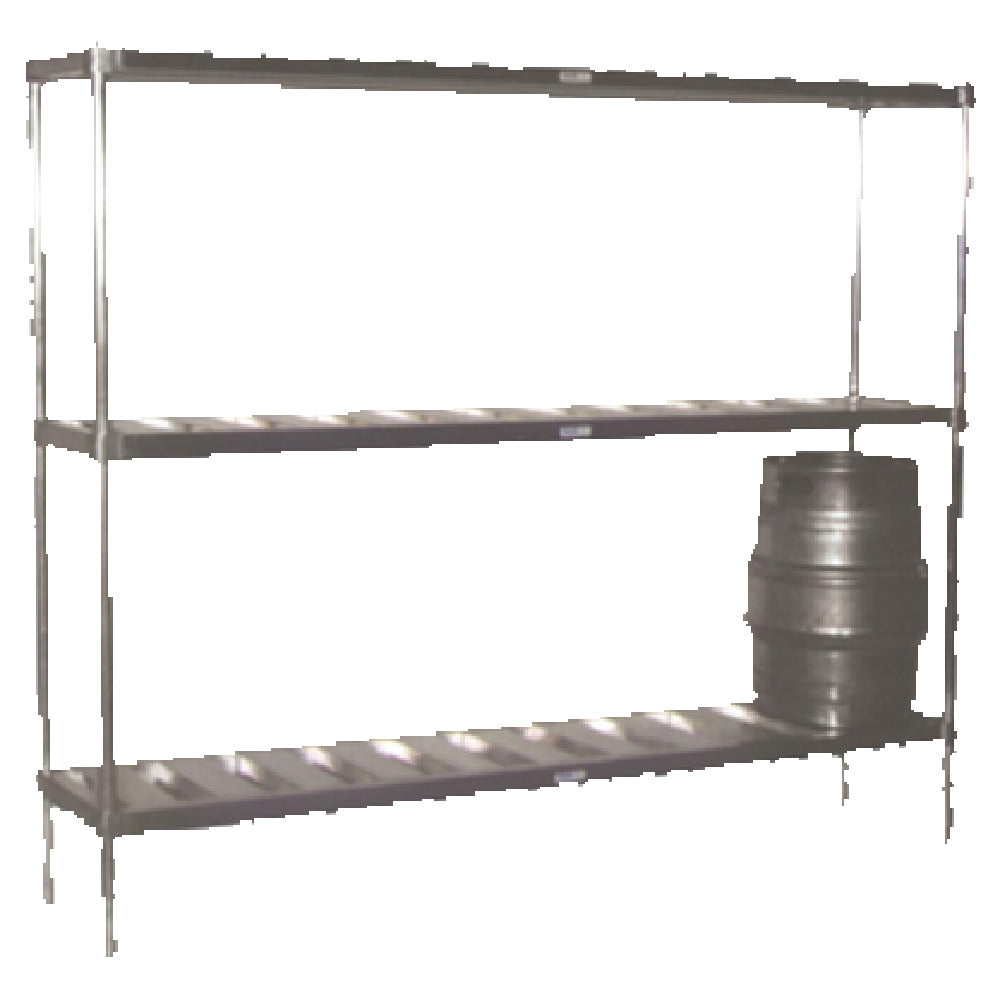 SPG 4H2262 - Kelmax Keg Rack, (6) Keg Capacity, 60"W X 17"D X 76"H