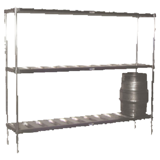 SPG 4H2262 - Kelmax Keg Rack, (6) Keg Capacity, 60"W X 17"D X 76"H