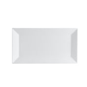 CAC China NGA-13 Niagara Platter 11-1/4"L X 6"W X 1/2"H Rectangular