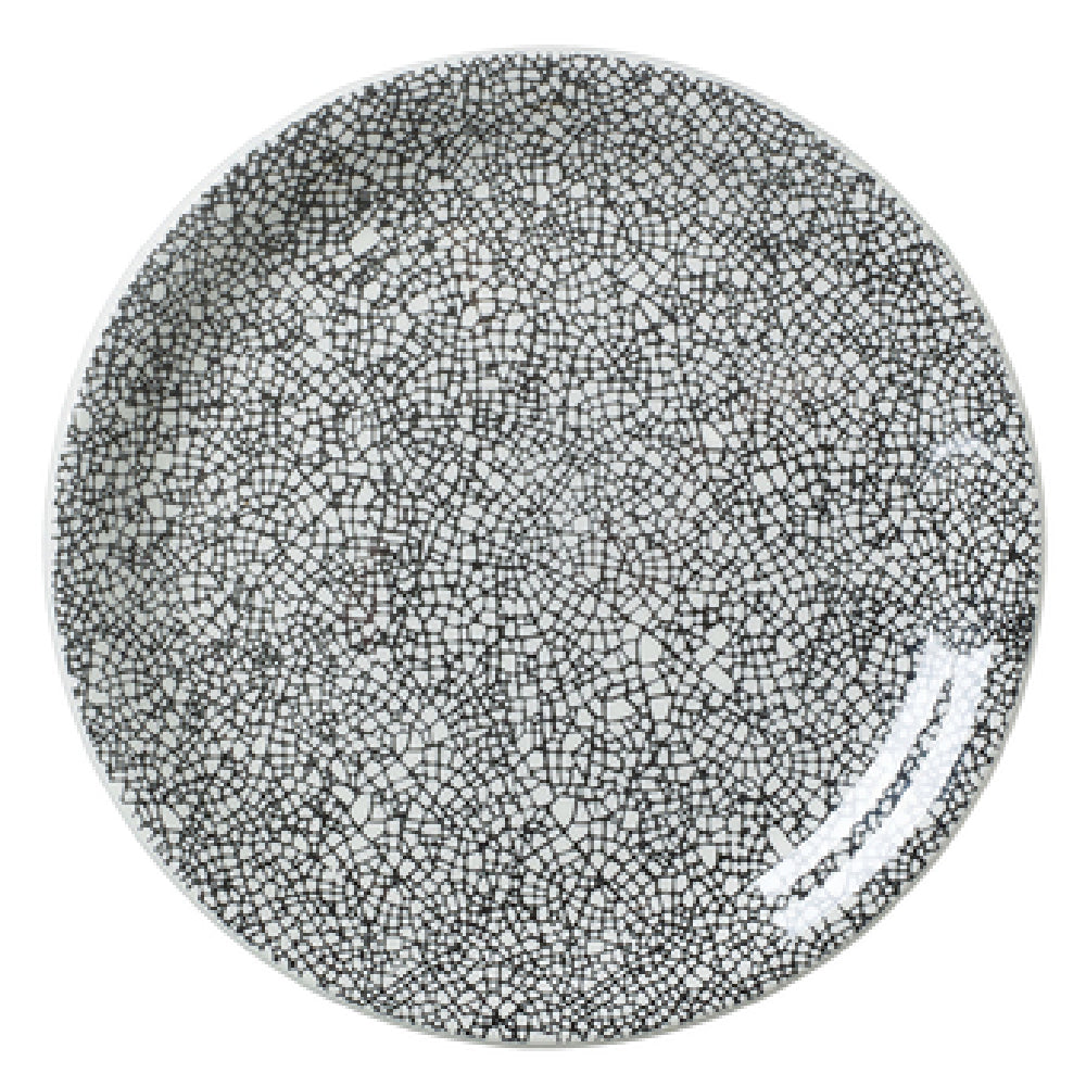 Steelite 17600567 Taste Coupe Plate 8.0" X 0.625" Ink