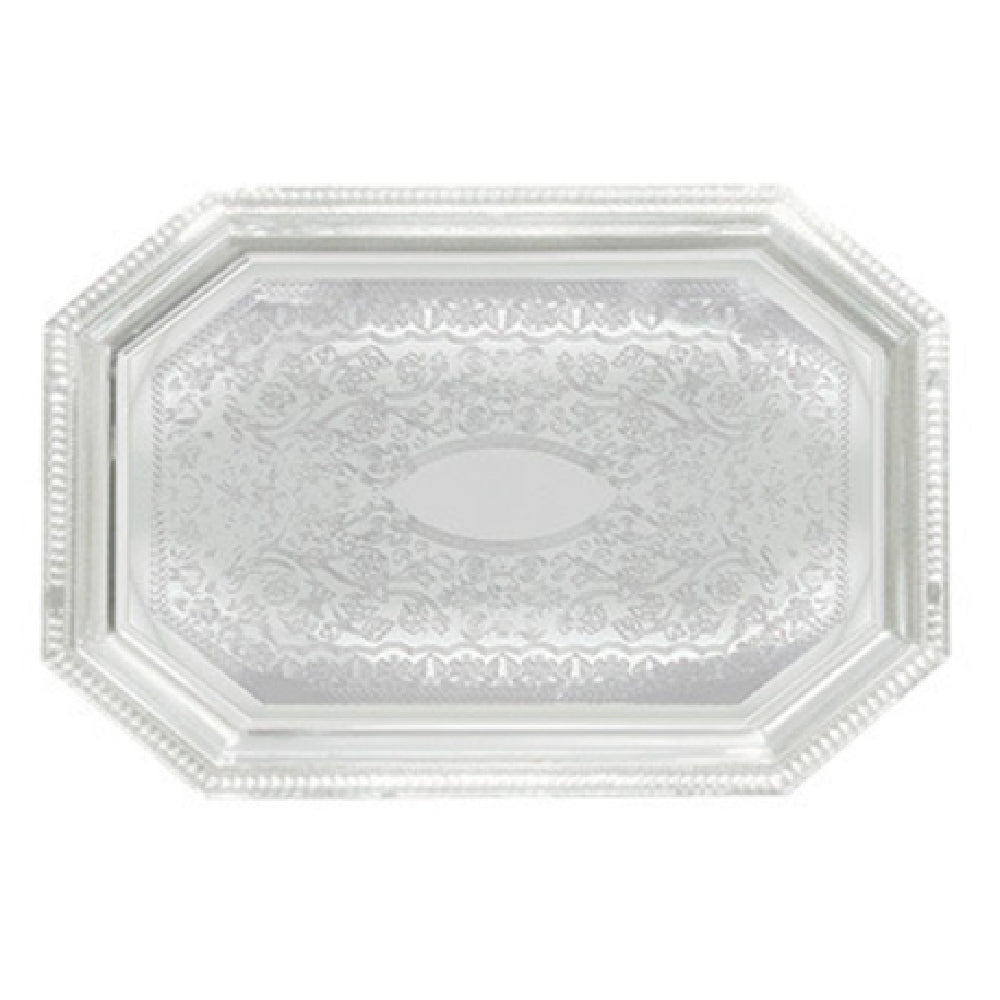 Winco CMT-1420 Serving Tray 20" X 14" Octagonal