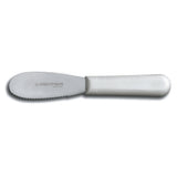 Dexter 18213R Sani-Safe® (S173SCR-PCP) Sandwich Spreader 3-1/2" Scalloped Edge