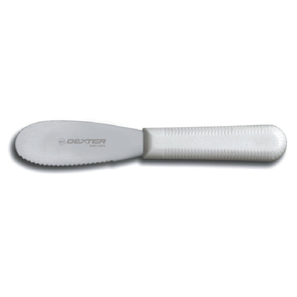 Dexter 18213 Sani-Safe® (S173SC-PCP) Sandwich Spreader 3-1/2" Scalloped Edge