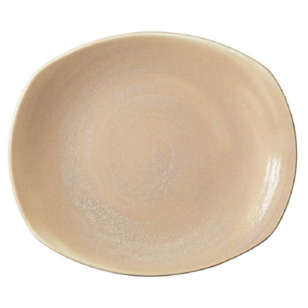 Steelite 17760579 Spice Plate 12.0" X 10.25"Revolution Sandstone