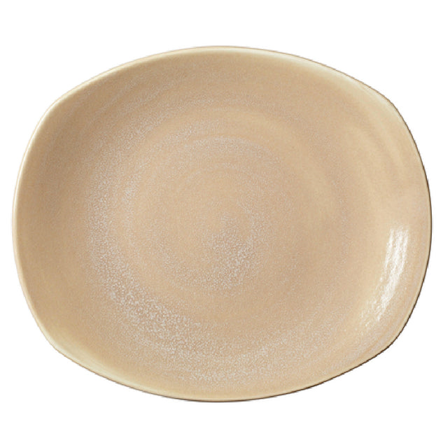 Steelite 17760579 Spice Plate 12.0" X 10.25"Revolution Sandstone