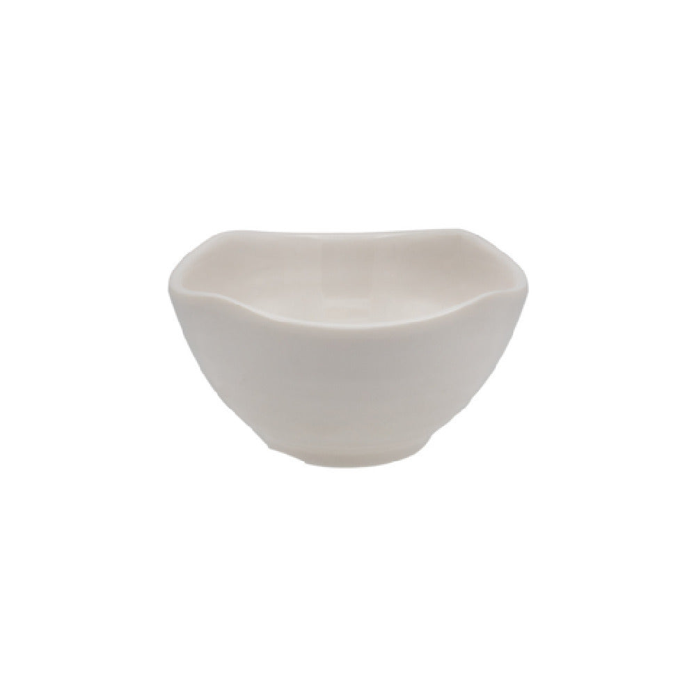 CAC China XSHL-Q4B Seashell Bowl 7oz. 4'W X 4'D X 2"H