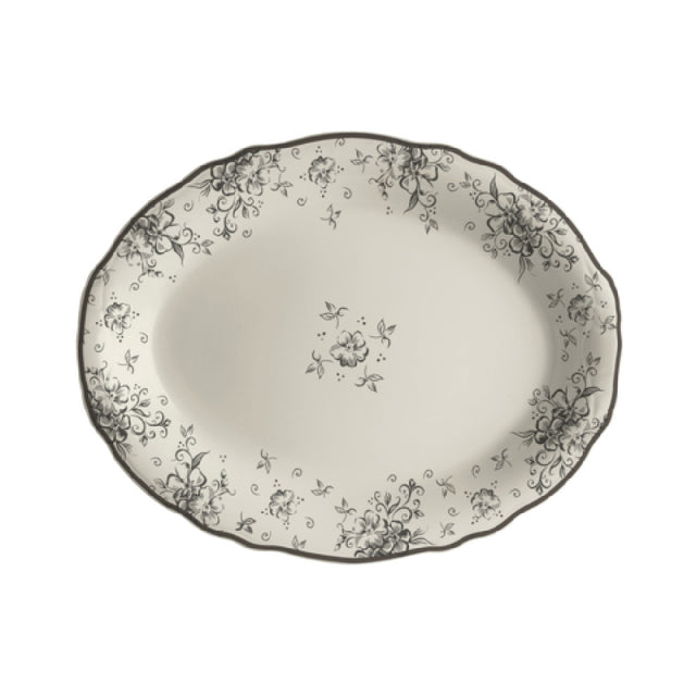 Steelite HL52763901 Oval Platter 12.625" X 9.75" Carolyn