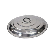 Town 34760C/DZ Sheng Jian Bao Cast Iron Pan Cover Round 23"dia