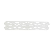 Thunder Group PLPA7120LDS Food Pan Drain Tray 1/2 Size Long Polycarbonate
