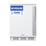 Summit FF6W7BZLHD All-refrigerator 24" Wide 5.5 Cu.ft