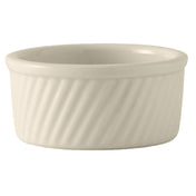 Tuxton BEX-0804 Soufflé 8 Oz. 4" Dia. X 1-7/8"H