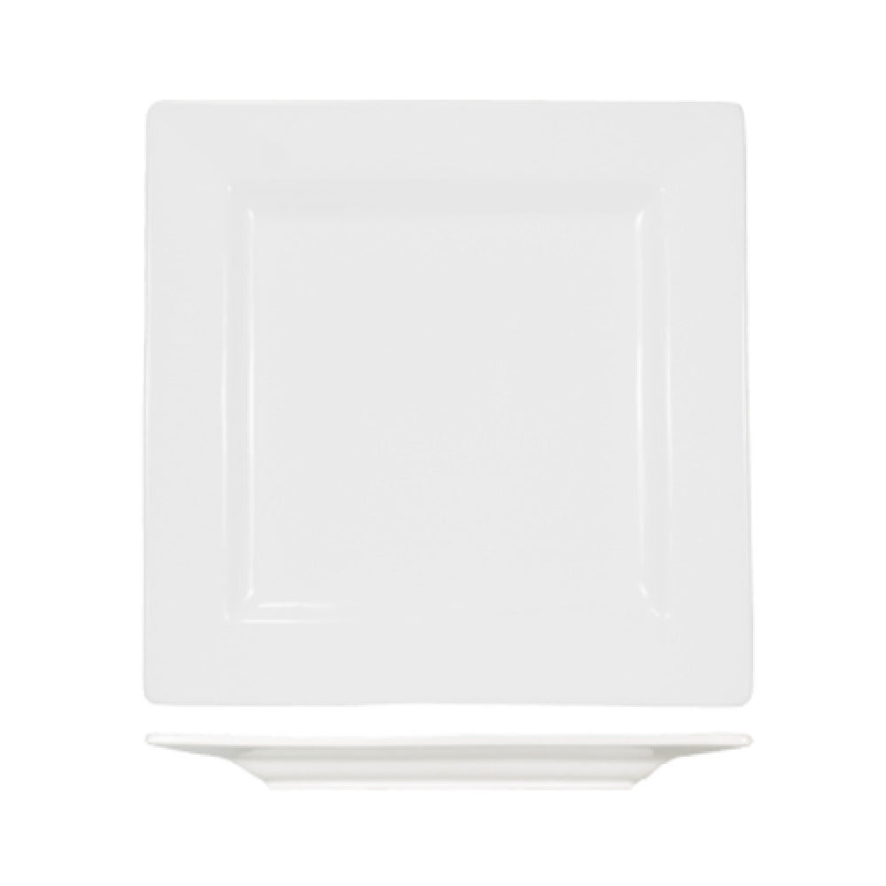 International Tableware EL-10 Plate 10-3/4"W X 10-3/4"D X 1" H Square