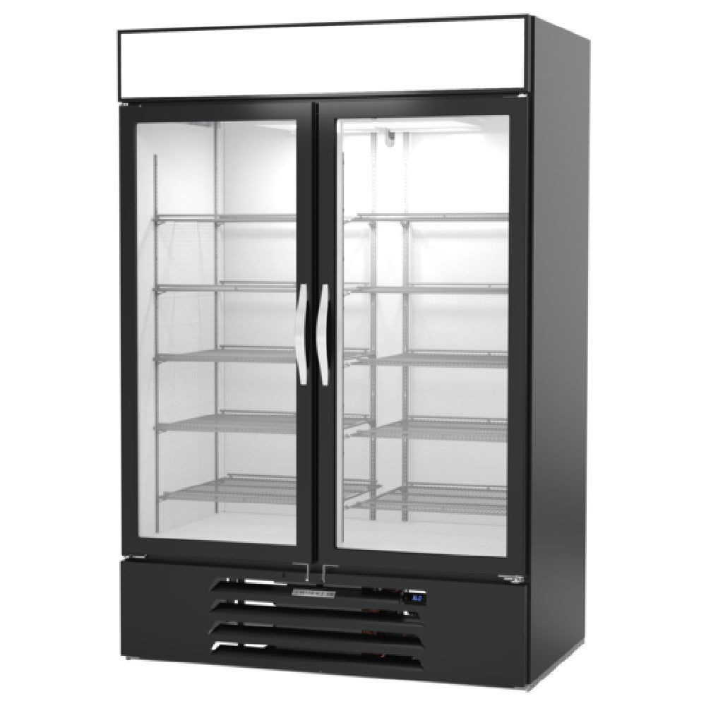 Beverage Air MMR49HC-1-B-IQ MarketMax™ Refrigerated Merchandiser Reach-in Two-section