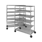 Channel 569 Shelving Mobile Cooling Shelving 47.5"W X 25"D X 70.5"H